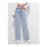 Viola Black Jeans Kadın Kar Yıkama Boyfriend Salaş Pantolon