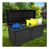 Violet Clean Garden 320 Lt Bahçe Depolama Sandığı Siyah