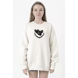 Violet Evergarden Anime CH Postal Company Logo Beyaz Kadın 2ip Sweatshirt