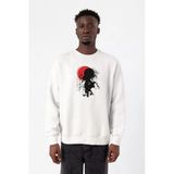 Violet Evergarden Anime Dark Poster Beyaz Erkek 2ip Sweatshirt