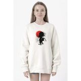 Violet Evergarden Anime Dark Poster Beyaz Kadın 2ip Sweatshirt