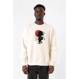 Violet Evergarden Anime Dark Poster Ekru Erkek 2ip Sweatshirt