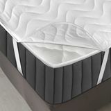 Violet Life Tek Kişilik Kapitone Sıvı Geçirmez Alez & Yatak Koruyucu - 70 x 200 cm - Beyaz
