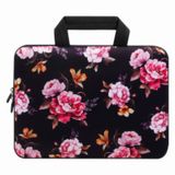 Violet Mist 11 11.6 12 inç Laptop Taşıma Çantası Dizüstü Bilgisayar Kol Çantası Kılıfı Neopren Bilgisayar Kol Dizüstü Evrak Çantası Saplı Su Geçirmez Koruyucu Çanta Tablet Seyahat Kılıfı, Çiçekler