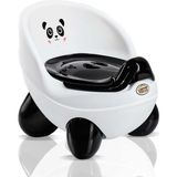 Violet Porsima 0084 Panda Lazımlık Beyaz Renkli Ergonomik Tasarım ile Çocuklar için Rahat Kullanım
