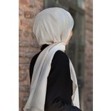 VİOLLA Kadın Pamuk Cazz Şal Fildişi
