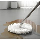 Viomax Döner Başlıklı Mikrofiber Mop Yedek Seti, Kolay Temizlik, Çeşit: Sap, Menşei: TR