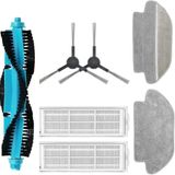 Viomi V2-V3-V2 Pro-Viomi SE Robot Süpürge Uyumlu Yedek Hepa Filtre,Fırça Mop Paspas Seti-Viomi SE,V2-V3-V2 Pro Uyumlu Hepa Filtre,Fırça,Mop Paspas Yenileme Yedek Seti-7 Parça