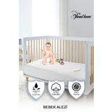 Vionel Home %100 Pamuklu, Sıvı Geçirmez Bebek Ve Çocuk Yatak Koruyucu Alez, Park Beşik, Kreş Anaokulu Alezi
