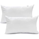 Vionel Home 900 gr Antialerjik Boncuk Silikon Dolgulu Yastık / 2 Adet - 10 cm - Çok Renkli