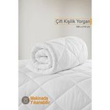 Vionel Home Ecotermo Çift Kişilik Mikrofiber Antialerjik Silikon Yorgan | Çeyizlik | Otel Yorganı |195x215 Cm Beyaz