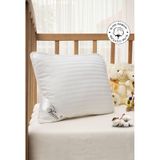 Vionel Home Saten Bebek Yastığı Pamuk Kılıf Boncuk Silikon İç Dolgu