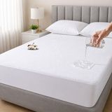 Vionel Home%100 Pamuk, Full Kenar Fitted Sıvı Geçirmez,Tek, Çift Kişilik Bebek Yatak Koruyucu Çarşaf Alez (160x200)