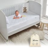 Vionel Home%100 Pamuk Kapitone Sıvı Geçirmez Bebek Alezi,Bebek Alez Yatak Koruyucu, Çocuk Yatak Koruyucu Alezi,Park Beşik Yatak Alezi,Park Beşik Yatak Koruyucu