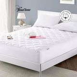 Vionel HOME%100 Pamuklu Kapitone Sıvı Geçirmez Yatak Koruyucu Alez Fitted Full Kenar 180X200 cm - Çok Renkli - 100 x 100 cm