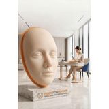 Vionna 3D Kalıcı Makyaj Pratik Yüzü, Silikon Microblading Kaş Dudak Eğitim Mankeni 723165 - 001