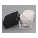 Vionna 5 ml Krem Kavanozu - Akrilik Kozmetik Kutusu 2'li Set - 001-Renkli - 1 Adet - 0,21 L