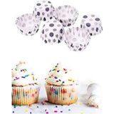 Vionna Arvale 200'LÜ Muffin Browni Cupcake Kağıdı Kek Kalıbı Desenli (2 Paket)