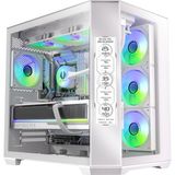 Vionna Bitfenix Digital T10 Ef 850W 80 + Bronz 8,8 Inç Rgb USB 3.1 Atx Mid Tower Beyaz Kasa BFC-WT10EFBBW850-4A - 130 W
