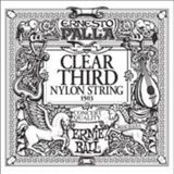 Vionna Ernie Ball Ernesto Palla Clear 3rd Nylon Klasik Gitar Tek Tel - 3 Renk Sunburst