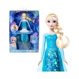 Vionna Filmdeki "let It Go" Şarkısını Söyleyen, Eklemleri Bükülebilen ve Işıltılı Özel Kıyafet ile Çıkarılabilir Ayakkabı Giyen Mattel Disney Karlar Ülkesi Şarkı Söyleyen Elsa Bebek, JLJ07