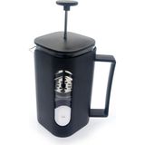 Vionna French Press Kahve Demleme Ekipmanı, 350 Ml, Siyah, Cam Isıya Dayanıklı Cam, Paslanmaz Çelik Filtreli, Siyah Renkli Kahve ve Bitki Çayı Demliği - 001-Renkli