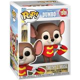 Vionna Funko Nita Toys Pop Disney: Dumbo - Timothy Q.mouse Figür - (DipCamo)Charcoal-White