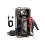 Vionna Groove M01 18200MAH 2000A Tepe Akımı Akü Takviye Cihazı Taşınabilir Jump Starter (Powerbank+Led Lamba+Lcd Ekran) Benzinli ve Dizel Araçlar Için