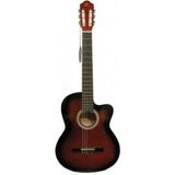 Vionna Lc 3900 Crds Cutaway Kırmızı Sunburst Klasik Gitar - 3 Renk Sunburst
