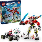 Vionna LEGO Dreamzzz Cooper’ın Kaplan Robotu ve Zero’nun Hot Rod Arabası 71497-9 Yaş ve Üzeri Çocuklar Için Yaratıcı Oyuncak Araç Yapım Seti, Doğum Günü Hediyesi (1006 Parça)
