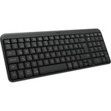 Vionna Logitech K250 Kablosuz Tam Boyutlu Kompakt Bluetooth Türkçe Q Klavye, Siyah