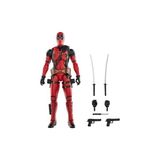 Vionna Marvel Legends Serisi Deadpool, Deadpool & Wolverine Koleksiyon 14 Yaş ve Üzeri Yetişkinler Için 6 Inç Aksiyon Figürü - (DipCamo)Charcoal-White