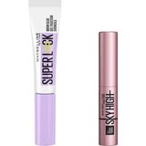 Vionna Maybelline New York Super Lock Brow Glue Kaş Sabitleyici Maskara & Sky High Mini Maskara Hediyeli - 001 Brown