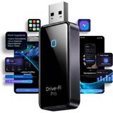 Vionna Minesk Drive-Fi Pro iPhone Için Kablosuz Carplay Adaptörü/mobil Uygulama Desteği / 0.5 Saniye Düşük Gecikme/otomatik Bağlantı/arm - Cortex A7 Işlemci/otomatik Araç Tanıma