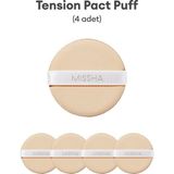Vionna Mıssha Ince ve Eşit Uygulama Sağlayan Makyaj Süngeri Tension Pact Puff (Fitting) - 0-Ten