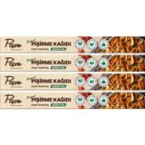 Vionna Papro Doğal Fırın Pişirme Kağıdı 40 Yaprak (4X10), 37X42 cm Kesilmiş Yağlı Kağıt, Yapışmaz Pfas Free Fırın Kağıdı (37X42, 4 Paket, 40.0) - Ahşap - 1,8 L