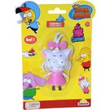 Vionna Sunman 02971 Kral Şakir Bendable Bükülebilir Figür Canan 11 cm - (DipCamo)Charcoal-White