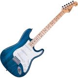 Vionna Sx Stratocaster Elektro Gitar (Trans Blue)
