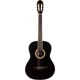 Vionna Toledo LC-3900BK 4/4 Klasik Gitar, Siyah - 3 Renk Sunburst