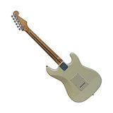 Vionna Vintage Beyaz Elektro Gitar, Şık Tasarım, Yüksek Ses Performansı
