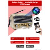 Viontra Tech Nostaljik Radyo Gizli Kamera - Bebek Bakıcı Kamera