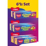 viora 4 Paket Buzdolabı Poşeti 2 Paket Kilitli Poşet Dev Kampanya 6 Al 4 Öde