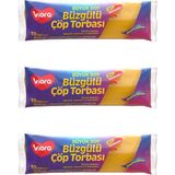 Viora 60 Litre Büzgülü Kokulu Çöp Torbası Poşeti / 65 x 70 Cm. - 10 Adetlik 3 Rulo