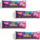 Viora Pembe Standart Orta Boy Çöp Poşeti 55cm*60cm 4 PAKET 60 ADET, Daha Güçlü, Dayanıklı ve Hijyenik Kokusuz Standart Orta Boy Çöp Torbası,4 PAKET 60 ADET