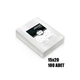 Vı'orıo 15x20 Tırtıklı Vakum Makinesi Poşeti 100 Adet