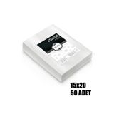 VI'ORIO 15x20 Tırtıklı Vakum Makinesi Poşeti 50 Adet