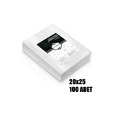 VI'ORIO 20X25 Tırtıklı Vakum Makinesi Poşeti 100 Adet