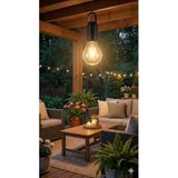 Vios Store Şarjlı Taşınabilir LED Ampul Lamba – USB ile Şarj Edilebilir, 3 Kademeli Işık, Asma Kancalı & Kamp, Bahçe, Dolap, Balkon, Banyo İçin Acil Aydınlatma (3200K)