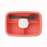 Vios Store Sızdırmaz Lunch Box – 3 Bölmeli Yemek Kabı | Öğle Yemeği Kutusu | Saklama Kabı | BPA İçermez (Yavruağzı)