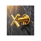Viosa Altın Gold Koç Başlıklı Taharet Musluğu Aç Kapa Ara Musluk 5 Yıl Garantili